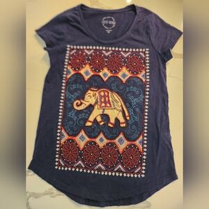 Lucky Brand embroidered teeshirt